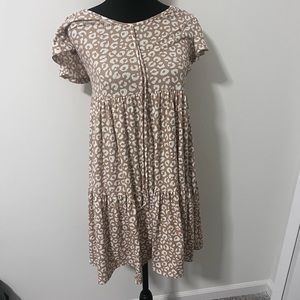 Jessica Simpson Girls Cheetah Print Dress
